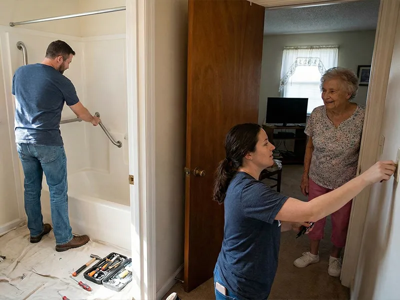 Home repair volunteer