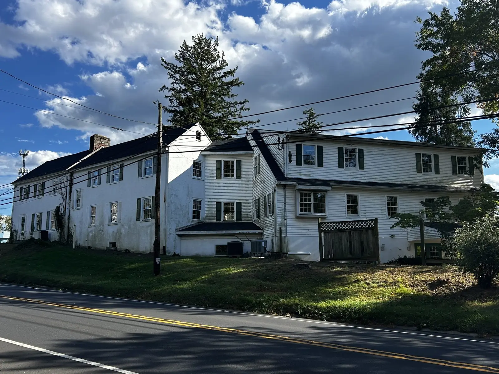 Street view of the new office building