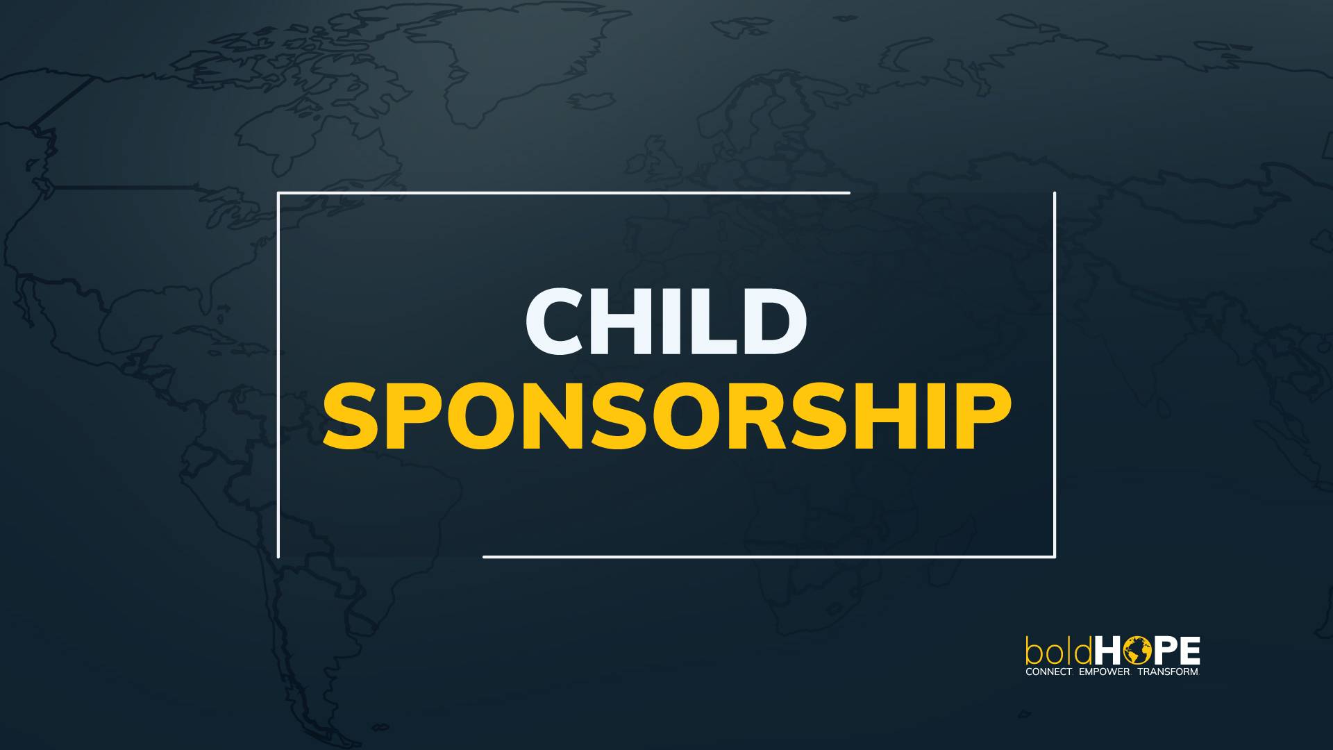 Child Sponsorship Video