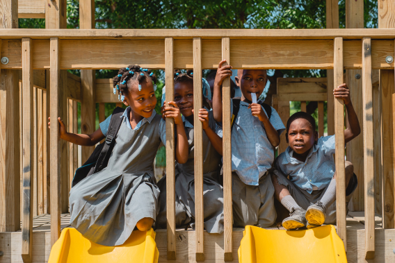 The school located on the Poverty Resolutions site currently serves Pre-K through 4th grade, with the aim of adding a grade or two every year. The cost of attending school in Haiti prevents many children from being able to enroll. To help break the cycle of poverty, Poverty Resolutions strives to offer a quality education to all the youth in the community through their Child Development Program (funded by child sponsorship) at minimal cost to the family or with affordable fees for those not in the program.