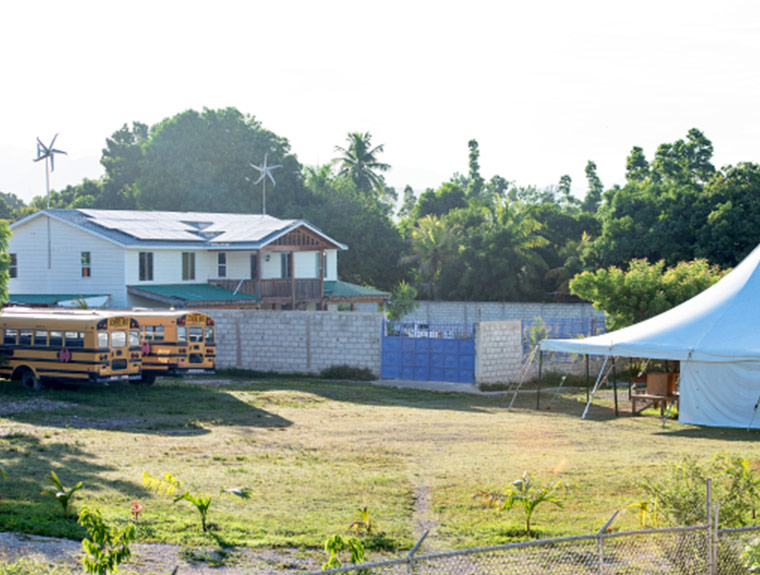 Built in less than a week, the mission house has been home to staff, children who needed temporary housing after a tough orphanage situation and missionaries. With plans to develop it into an even more functional facility complete with office space and computer lab, this is a central meeting place for staff and teams.